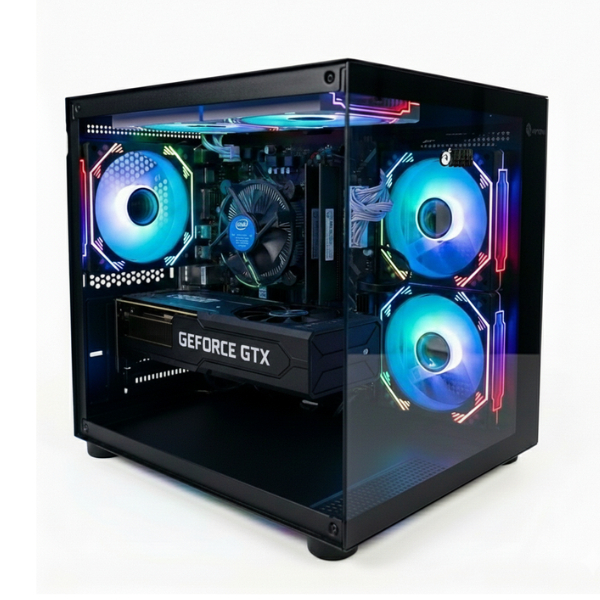 PC Gamer Agaron Intel i5 10400  , NVídia GeForce GTX 1660 Ti/ SUPER / RTX 2060, 16GB RAM, SSD, Gabinete Aquário