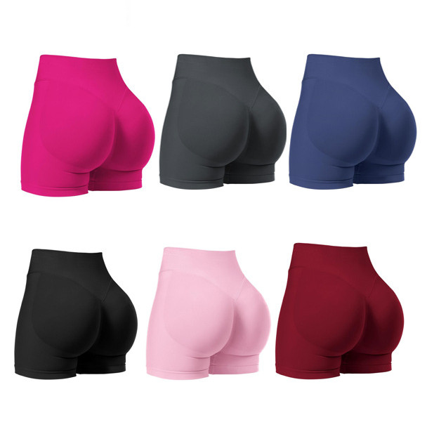 Suor não abafado cintura alta barriga estreita favo de mel secagem rápida engrossado Anti-exposição 0 fricção 3D pêssego